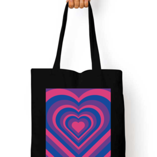 Hearts In Bisexual Flag Colors