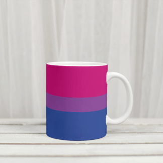 Bisexual Flag White Coffee Mug