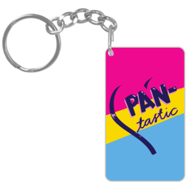Pan-tastic Rectangle Key Chain - Image 3
