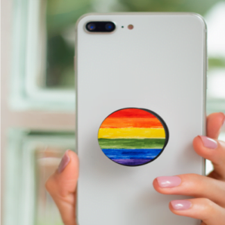 Pride Flag Colors Phone Grip