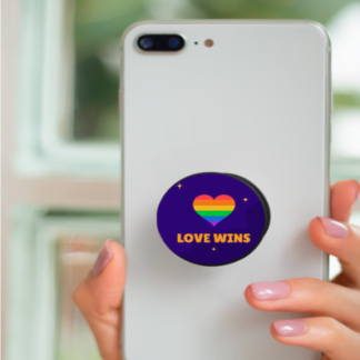 Love Wins Phone Grip
