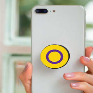 Intersex Flag Phone Grip