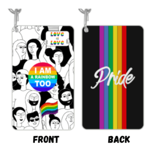 I Am A Rainbow Too Key Chain