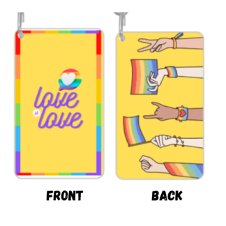 Love Is Love Key Chain