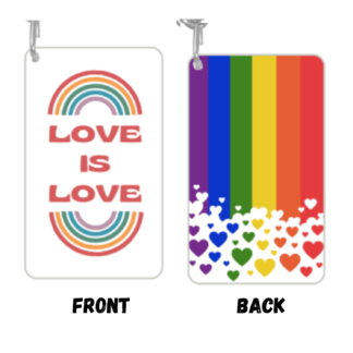 Love Is Love Key Chain