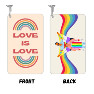 Love Is Love Key Chain