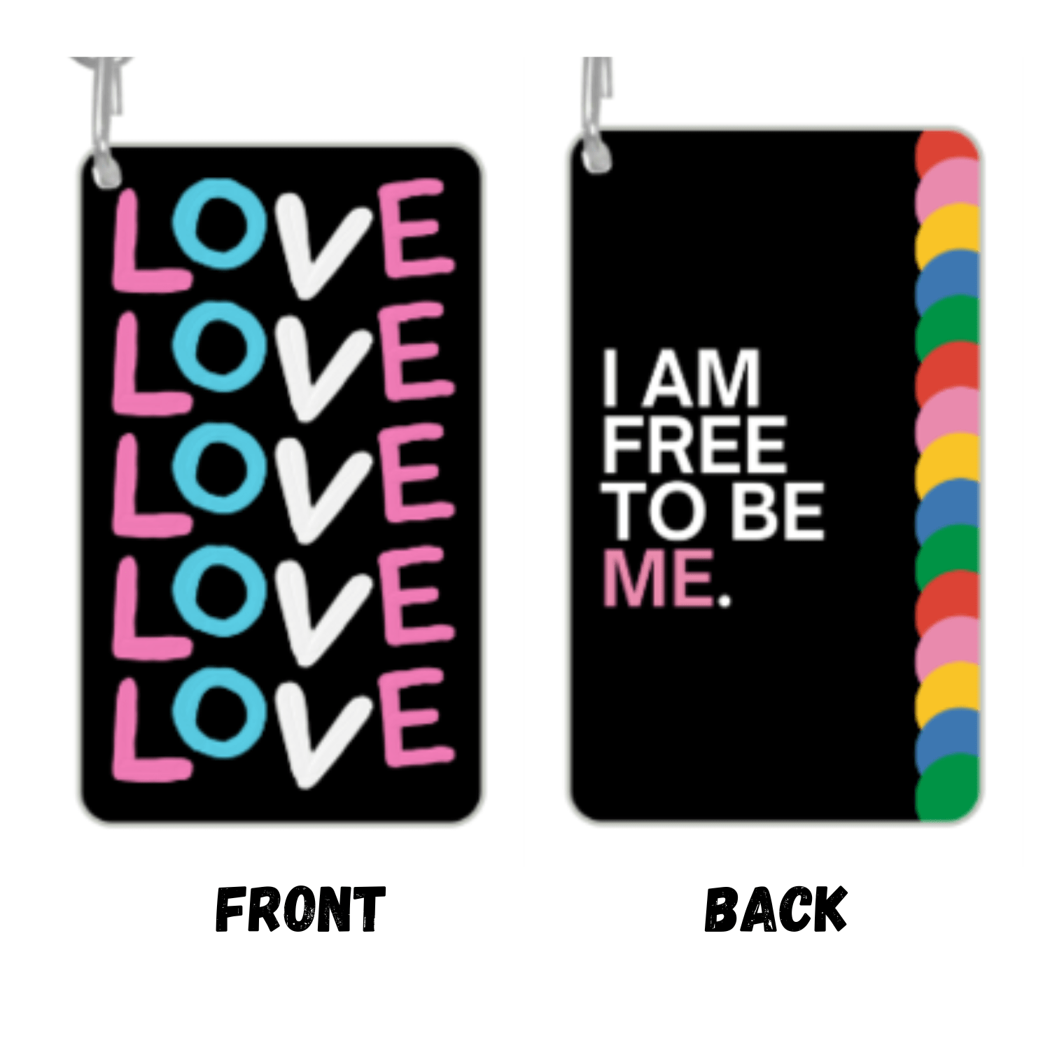 Love In Trans Flag Color